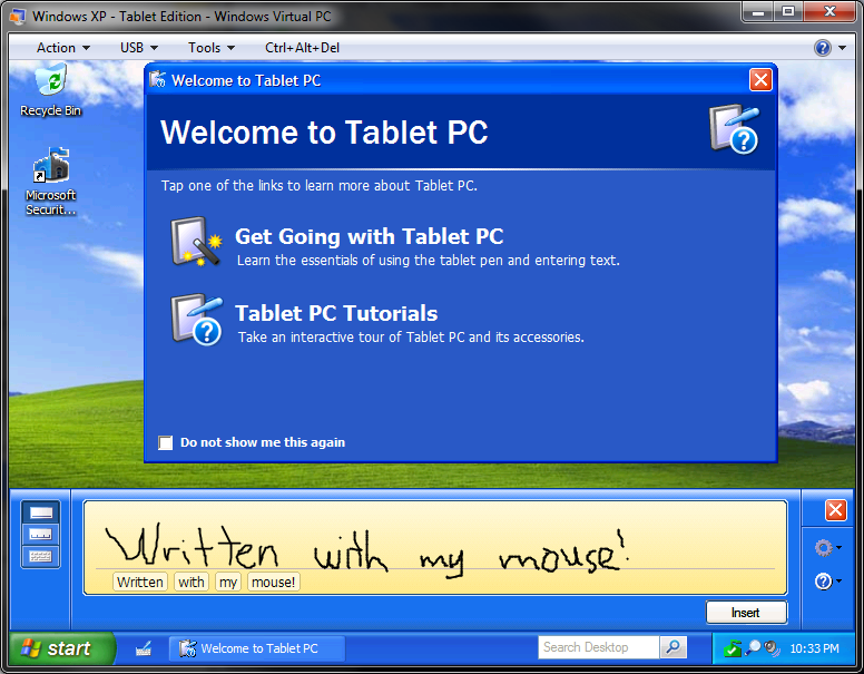 windows xp tablet pc edition 2005
